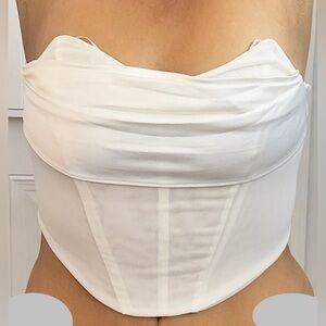 Sincerely Jules White Corset Top